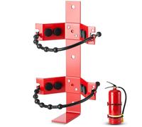 RattanView 1 Pcs Fire Extinguisher Mount Bracket Adjustable, Supports up to 10 Lbs, Heavy-Duty and Easy Installation, Ideal for Home, Truck, Rv, Boat, Commercial Use, Secure and Durable Holder