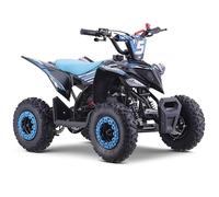 RATTE-R6 49cc Mini Petrol Quad Bike for Kids Blue 4-10 Years