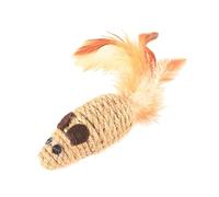 Rattle Mice for Cats, Mouse Toy | Portable Rope Mice Toy for Cats - Squeaky Mice, Cat Toy, Cat Toy, Flexible Interactive Cat Toy with Feathers for Cats and Cats