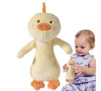 Rattle Plush - Animal Soothing Hand Shake Rattle | Rabbit Bear Duck Shape Sensory Toys, Educational Grab Shaker for Boys Girls