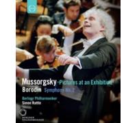 RATTLE SIMON/BERLINER PHILHARMONIKER: MUSSORGSKY: - Region B Blu Ray BRAND NEW