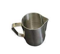 Rattleware 20 Oz Stainless Steel Etched Latte Art Pitcher Frother Cup with Drip-Resistant Spout and Graduated Measurements Jug Perfect for Home, Cafes, Restaurants, Trusted By Baristas Worldwide