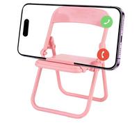 Rattling Chair, Support for Fun and Practical Desk for Desk, Support by Phone in the Shape of a Chair, Compact Phone Holder for Home and Office, Gift Idea
