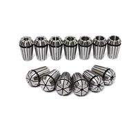 RATTMMOTOR 14 Pcs ER11 Spring Collet Set,Collet Chuck 1-7mm Spring Pliers for Router CNC Engraving/milling Machine Lathe Tool