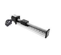 RATTMMOTOR 300mm Travel Length Linear Rail Guide CNC Linear Slide Table Linear Table Drive CBX1605 Ball Round Spindle with NEMA23 Stepper Motor