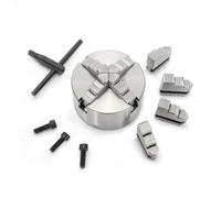 RATTMMOTOR Lather Chuck,K12-100mm/3.94in 4 Jaw Wood Turning Chuck Tool Self Centering for CNC Lathe DIY Engraving/Milling Machine