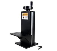 RATTMMOTOR LZ-300 Z-axis Manual Column Lifting Platform, Manual Stage Sliding Table Adjust Laboratory Optical Displacement Platform 20KG Load (300mm)