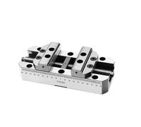 RATTMMOTOR Self-Centering Vise 5-Axis CNC Machining Vise (ZF-90-220GJ) | High-Precision Fast Centering Fixture Clamp, Compatible with 52 Zero-Point Quick Change Plate