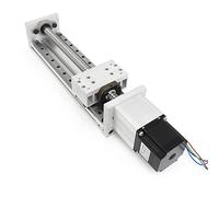 RATTMMOTOR ZBX80 300mm Stroke CNC Linear Stage Motion Actuator X Y Z Axis Linear Slide Rail Aluminum Alloy Cross Sliding Table Linear Rail Guide SFU1605 Ballscrew+Nema23 57 Stepper Motor for CNC