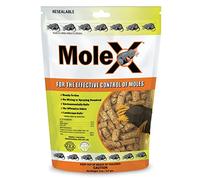 RatX EcoClear Products 620204, MoleX All-Natural Non-Toxic Humane Mole Killer Pellets, 8 oz. Bag