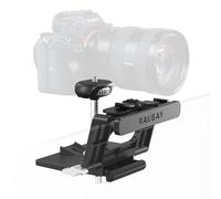 RAUBAY Monitor Camera Mount Stand, Hanging Webcam Clamp with 1/4" Screw, MILC Monitor Top Support for Live Stream, etc. Compatible with Curved Monitors, Maximum Width up to 1.4"