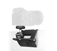 RAUBAY Monitor Top Camera Mount Clamp, Hanging Webcam Stand with 1/4" Screw, for Live Stream, Video Conferencing, YouTube, TikTok, etc. CM-01