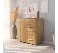 Rauch Evelyn 1 Door Small Sideboard - 80cm - Wild Oak