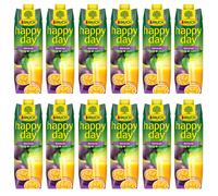 Rauch Happy Day Passion Fruit Juice Concentrate 1000ml 12 Pack
