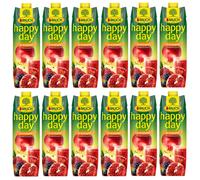Rauch Happy Day Pomegranate Fruit Juice Nectar 1000ml 12 Pack