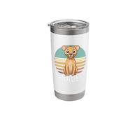 Raul - Cute Boy Name with Cute Lion Stainless Steel Insulated Tumbler