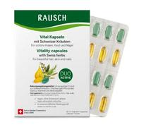 Rausch Swiss Herbal Vitality Capsules 30 Capsules x