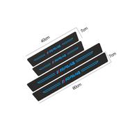 (RAV4) 4PCS Car Door Sill Strip Anti Scratch Sticker