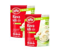 Rava Idli Mix 500g fromMTR Instant Semolina Idli Mix for Soft and Fluffy South Indian Breakfast Quick and Easy Ready to Cook Pack of 2