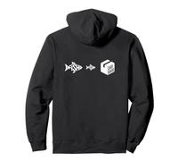 Rave Dance Moves Techno Trance EDM Festival Fish Little Fish Pullover Hoodie