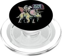 Rave Dinosaur Unicorn Sloth Electronic Techno Music Dubstep PopSockets PopGrip for MagSafe