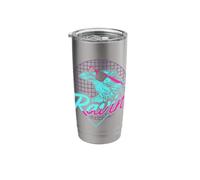 Rave Dj Raving Raven Crow Design for a Techno Raver Stainless Steel Insulated Tumbler