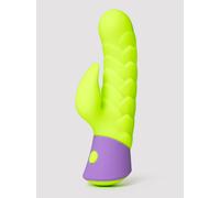 Rave Dragon Green Rechargeable Mini G-Spot Rabbit Vibrator - Green Green