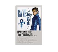 Rave In2 The Joy Fantastic by Prince Poster Canvas Cover Wall Art Print Aesthetic Poster Art Painting for Room 12x18inch(30x45cm) Unframe-style