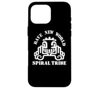 Rave New World | Spiral Tribe | Techno Hardstyle Gabber Goa Case for iPhone 16 Pro Max