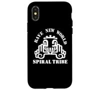 Rave New World | Spiral Tribe | Techno Hardstyle Gabber Goa Case for iPhone X/XS