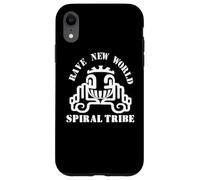 Rave New World | Spiral Tribe | Techno Hardstyle Gabber Goa Case for iPhone XR