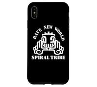 Rave New World | Spiral Tribe | Techno Hardstyle Gabber Goa Case for iPhone XS Max