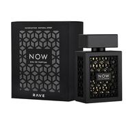 Rave Now Black Perfume For Men - Fruity, Sweet Scent - Luxury Arabic Fragrance - Eau De Parfum 100ml