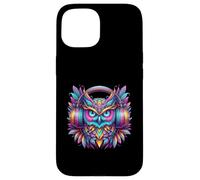Rave Rainbow Owl House EDM Festival Raver Animal EDC Case for iPhone 15