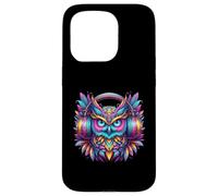 Rave Rainbow Owl House EDM Festival Raver Animal EDC Case for iPhone 15 Pro