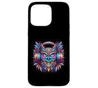 Rave Rainbow Owl House EDM Festival Raver Animal EDC Case for iPhone 15 Pro Max