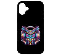 Rave Rainbow Owl House EDM Festival Raver Animal EDC Case for iPhone 16 Plus