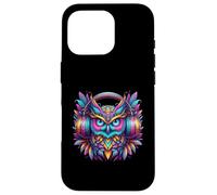 Rave Rainbow Owl House EDM Festival Raver Animal EDC Case for iPhone 16 Pro
