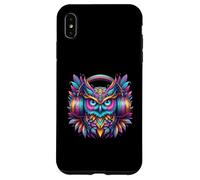 Rave Rainbow Owl House EDM Festival Raver Animal EDC Case for iPhone XS Max