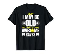 Rave Techno Music Old School Raver Value Graphic T-Shirt