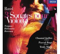 Ravel: 3 Sonatas for Violin