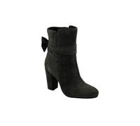 Ravel Women's 'Alder' Suede Heeled Ankle Boots in Black | Size: 6 Ravel Black 6