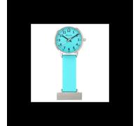 Ravel Aqua Silicone Nurses Fob Watch R1107.6