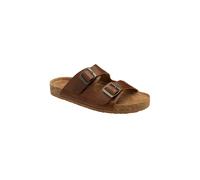 Ravel 'aros' Flat Mule Sandals In Tan Tan 3