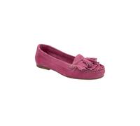 Ravel 'atley' Suede Loafers In Pink Pink 3