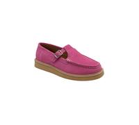 Ravel Women's 'Baain' Suede Loafers in Fuchsia | Size: 4 Ravel Fuchsia 4
