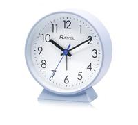Ravel Bedside Modern Round Large Alarm Clock Ice Blue RC049.6