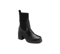 Ravel Black 'horton' Block-Heel Ankle Boots Black