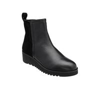 Ravel Black Leather 'helsby' Ankle Boots Black