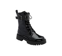 Ravel Black Patent 'bilston' Zip-Up Ankle Boots Black